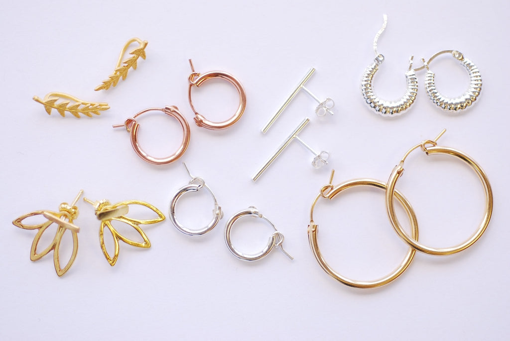 Fancy Earring Hooks, Make your own earring findings / Wire Jewellery
