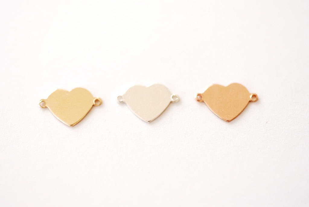 Bulk 100pcs Best Friend Hearts Charms Pendants for Jewelry Making 12*10mm