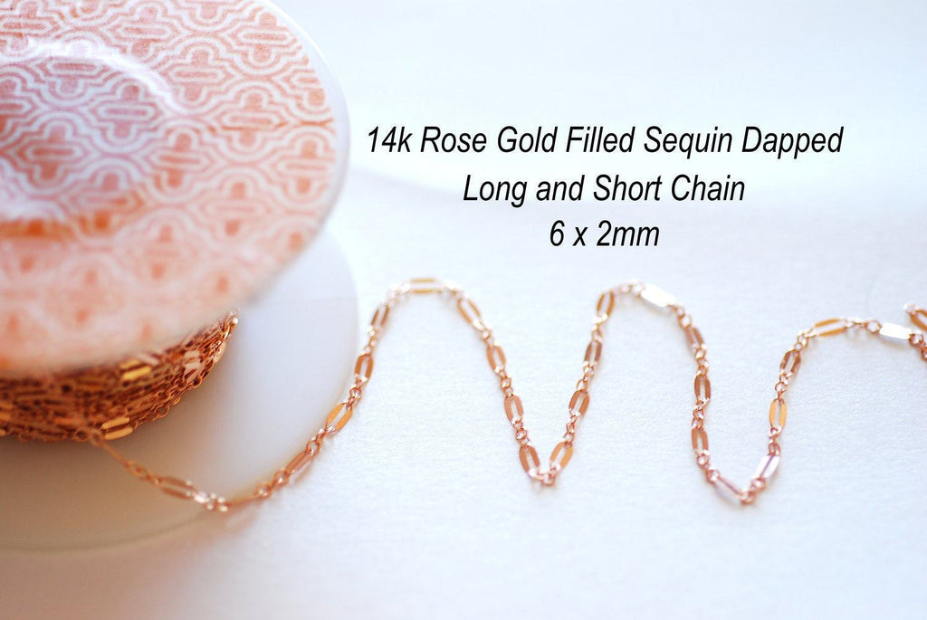 Buy 14K ROSE GOLD FILLED 1 2 3 4 Inches Extension Chain Add to