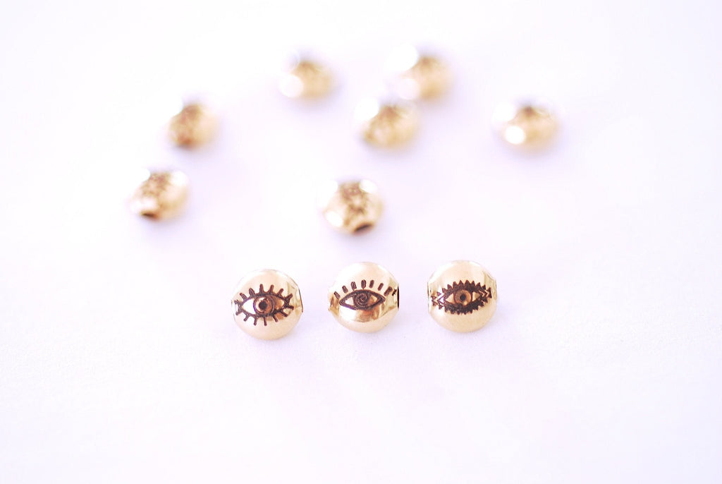 Sterling & Gold Beads/Spacers 3mm Gold Filled Beads - Qty 25