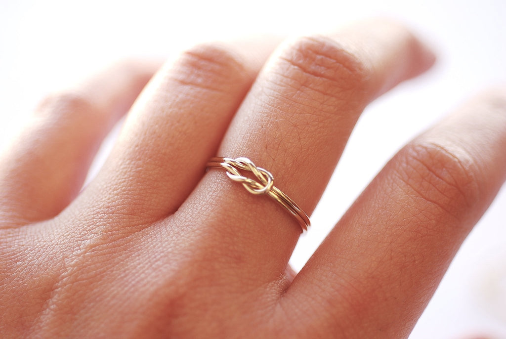 Wholesale Ring Jewelry - 14k Gold Filled Infinity Stacking Ring