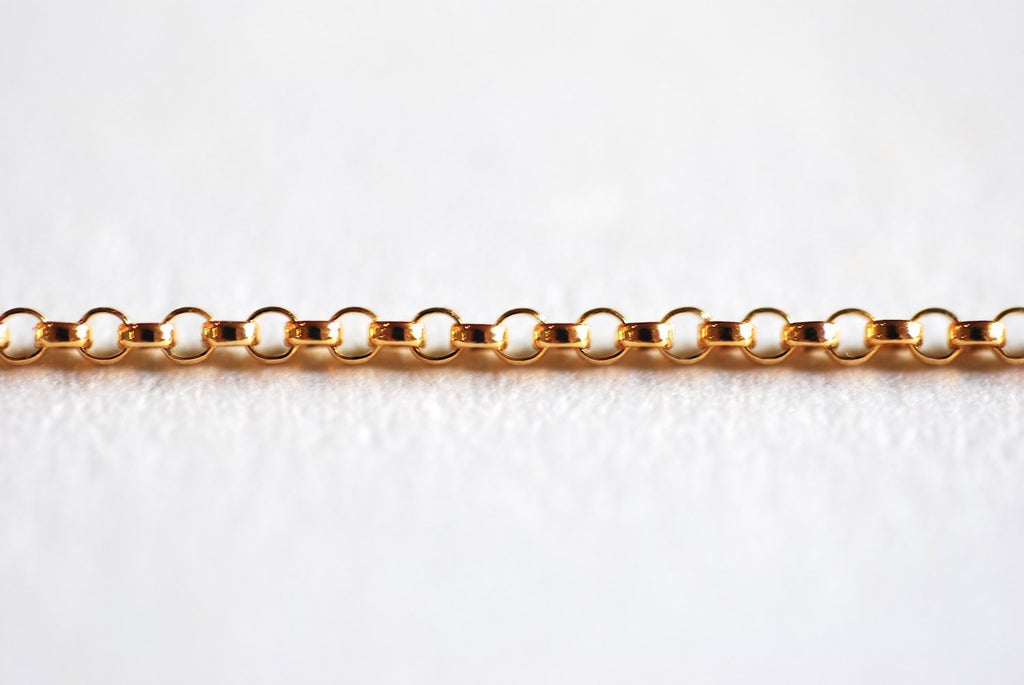 6ft 14K Gold Filled Chain, Gold Filled Chain, 1.15mm Chain