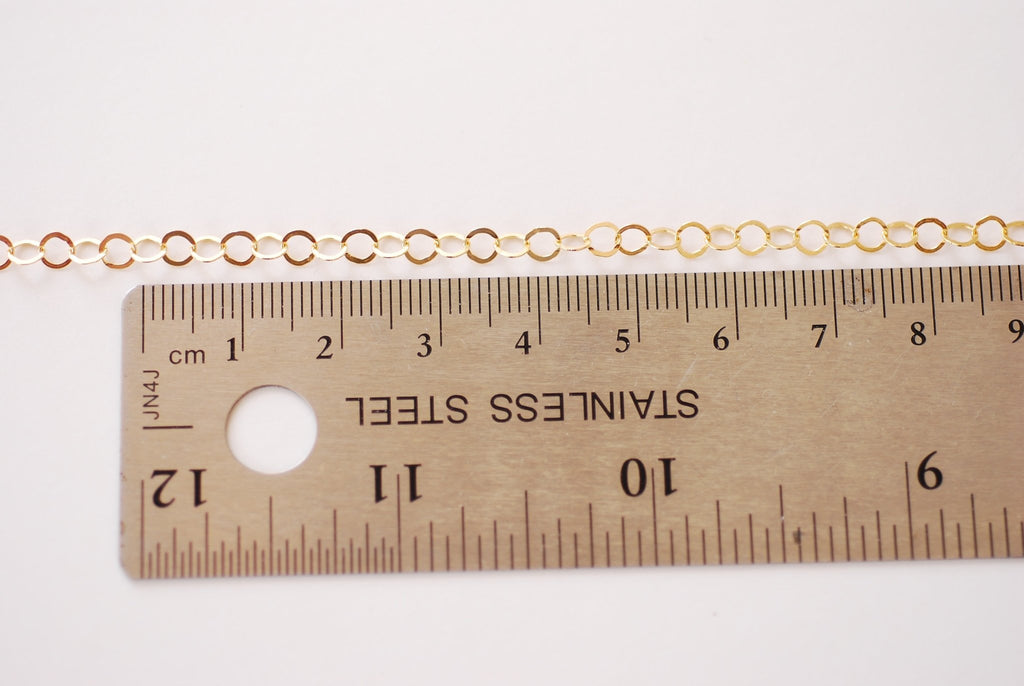 1.2 mm on a ruler