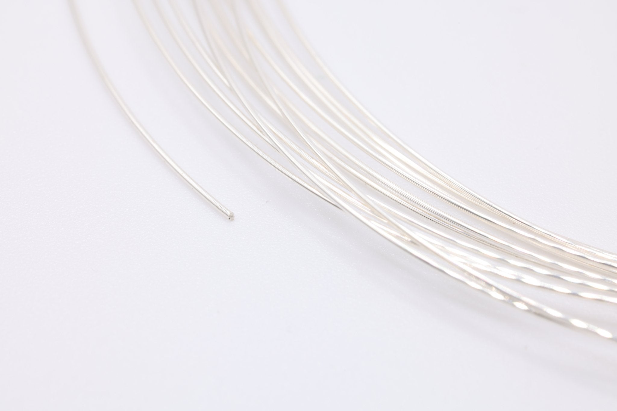 Sterling Silver Wire, 16 Gauge 1.27mm, Silver Wire, Half Hard Jewelry Wire