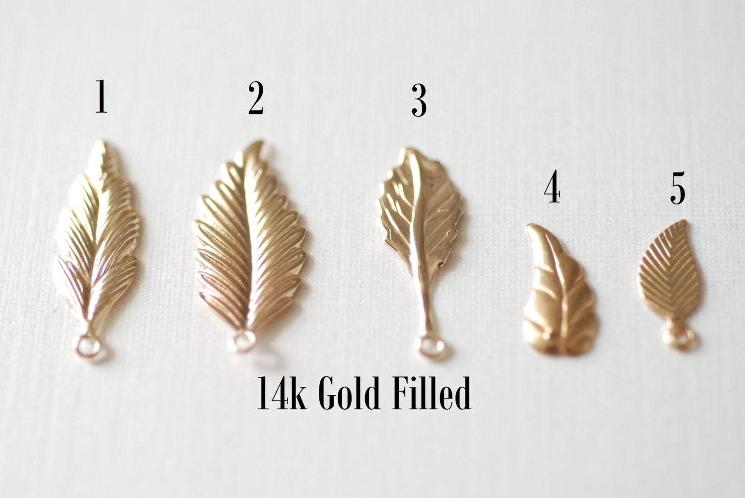 14k Gold Filled 6x21mm LEAF Pendants Charms Blanks Drops Dangles, Gold Filled Leaves, Gold Leaf, Gold Fill Leaf, Gold Nature Leaves Leaf Petal