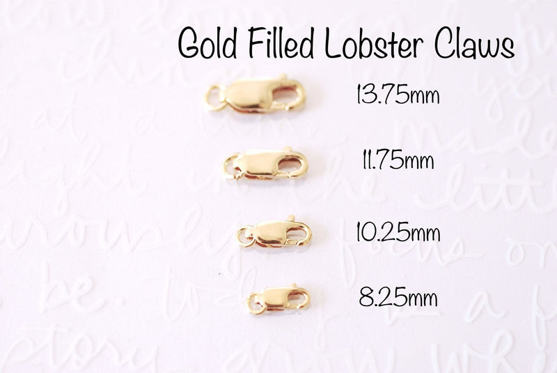 14mm Stainless Steel Lobster Clasps - Easy To Open - Package of 100 