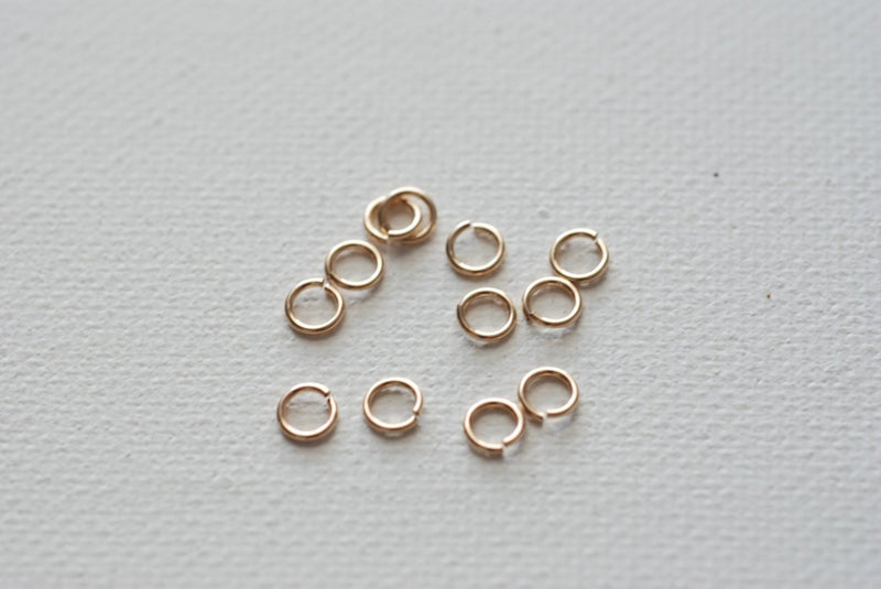 Wholesale Jewelry Supplies - 25 Pieces - 14k Gold Filled Open Jump