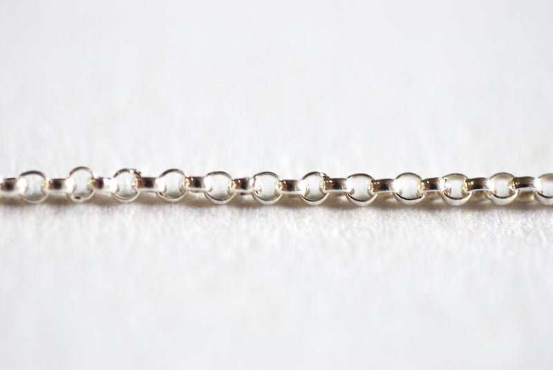 Wholesale Jewelry Supplies - 925 Sterling Silver Rolo Chain- 1.4mm