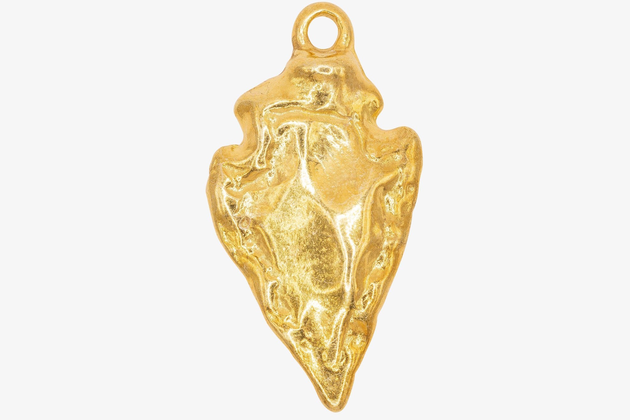 Arrowhead Charm Wholesale 14K Gold, Solid 14K Gold, G80 - HarperCrown