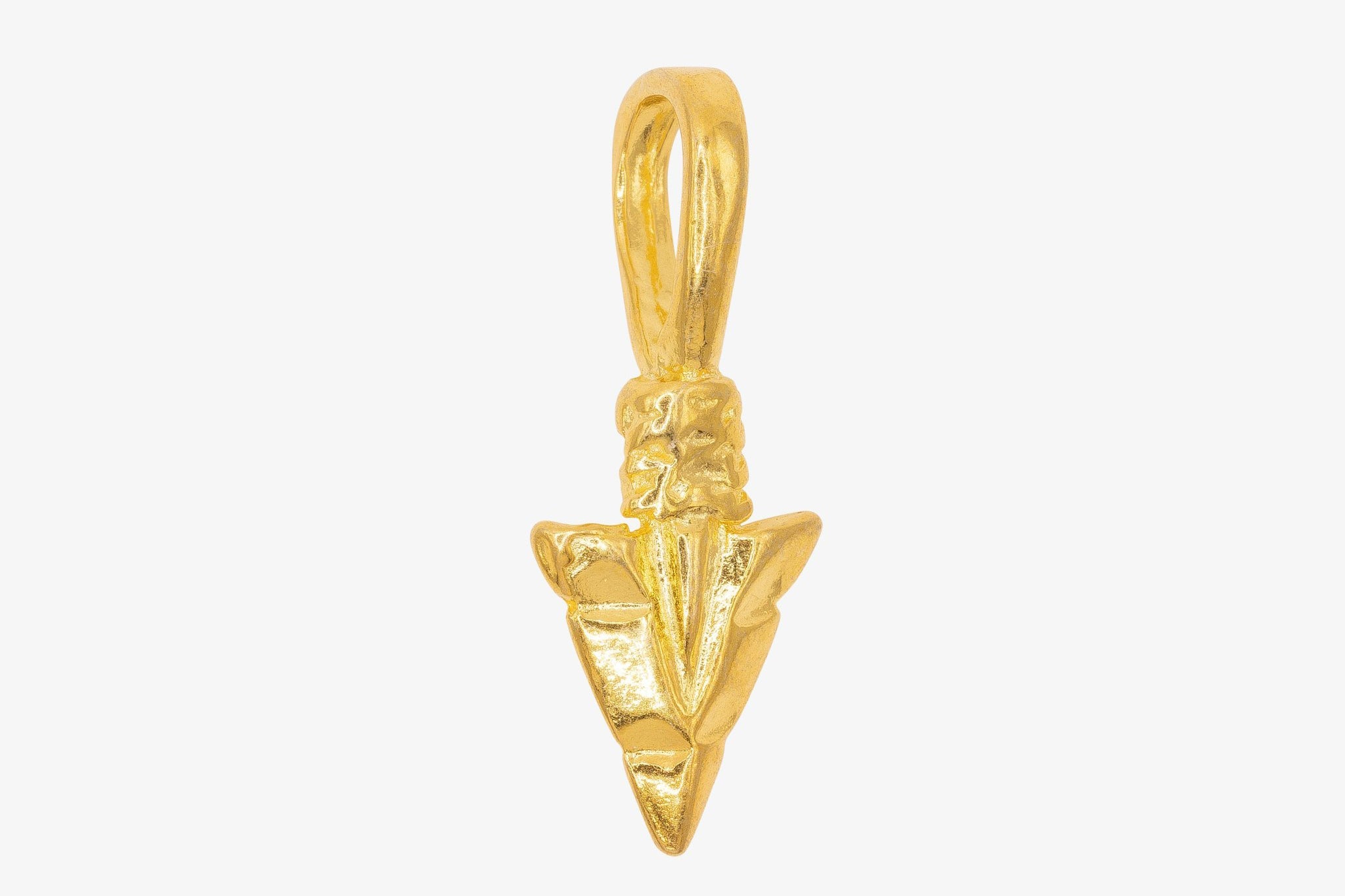 Arrowhead Charm Wholesale 14K Gold, Solid 14K Gold, G89 - HarperCrown