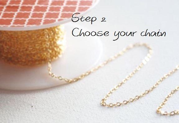 Choose Your Own Charm and Chain Personalized Handmade Necklace - Custom Necklace - HarperCrown