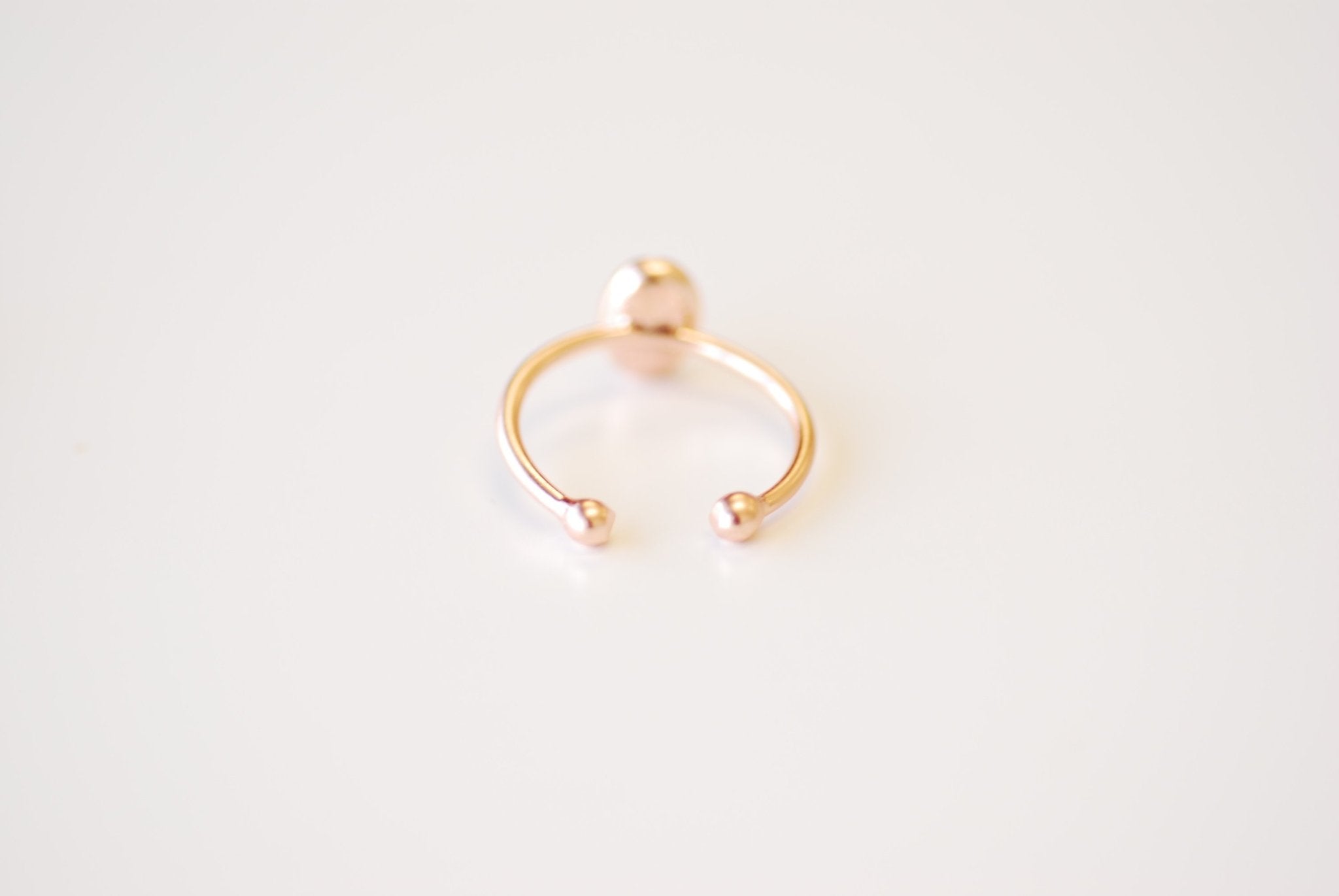 Cowrie Shell Ring - Choose 925 Sterling Silver - Gold - Rose Gold - adjustable cowry shell ring, Shell Ring, Gold Ring, Beach Jewelry, 504 - HarperCrown