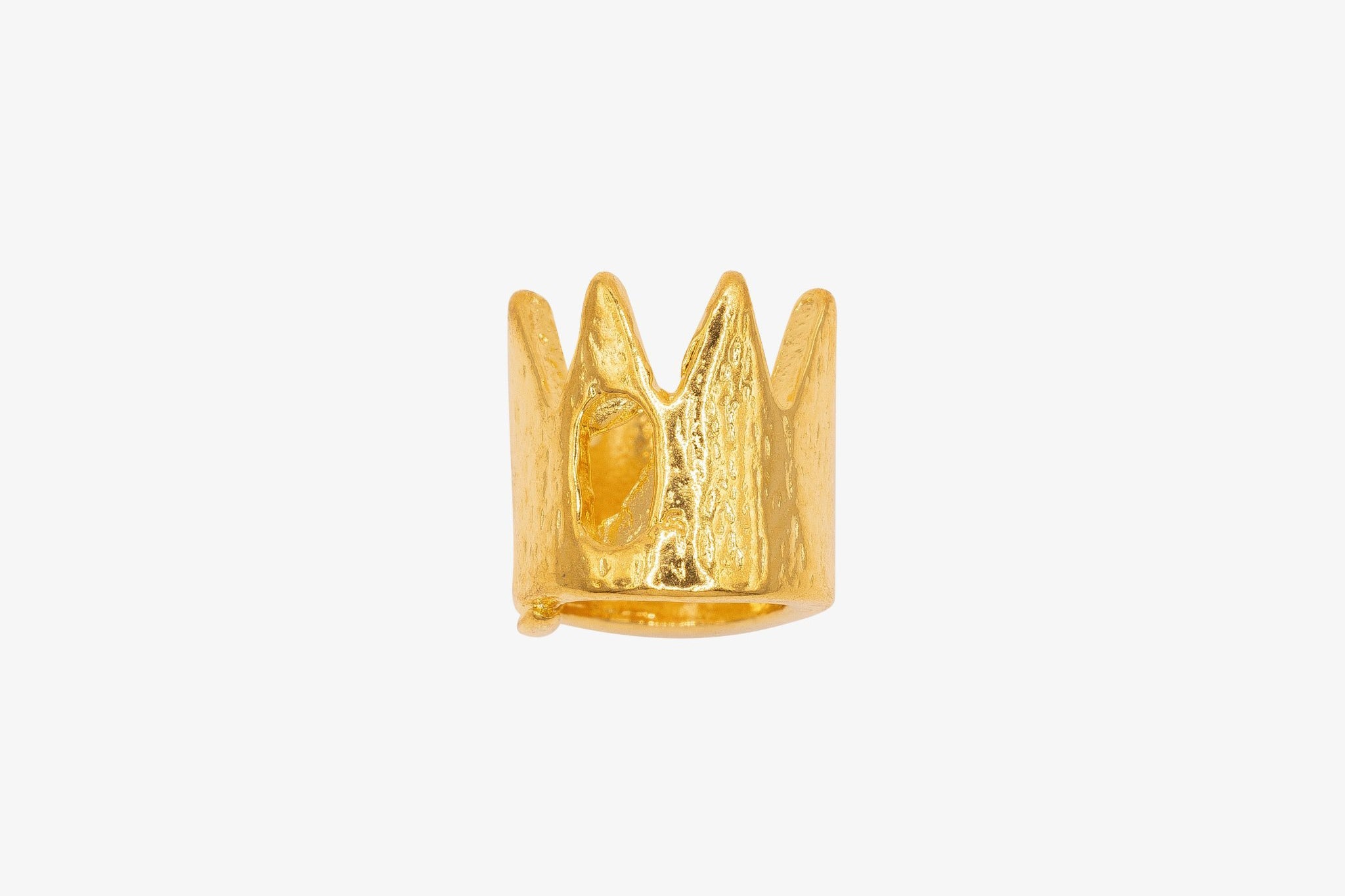 Crown Charm Wholesale 14K Gold, Solid 14K Gold, G197 - HarperCrown