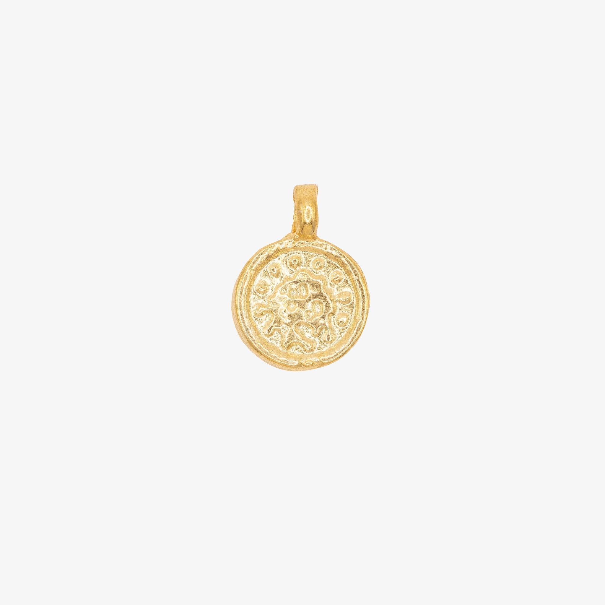 Disc Charm 14K Gold - HarperCrown