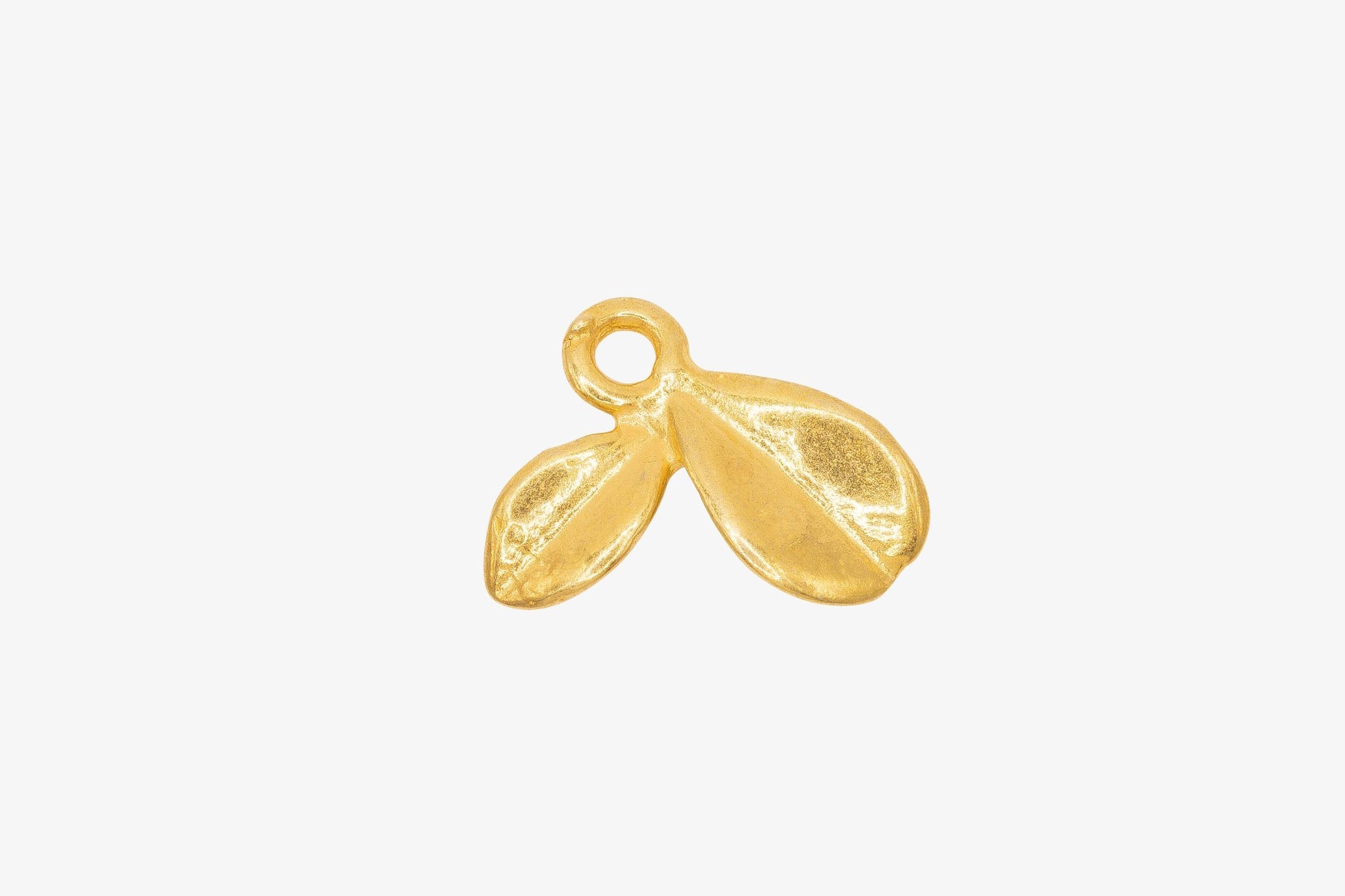 Flower Petal Wholesale Charm 14K Charm, Solid 14K Gold - HarperCrown