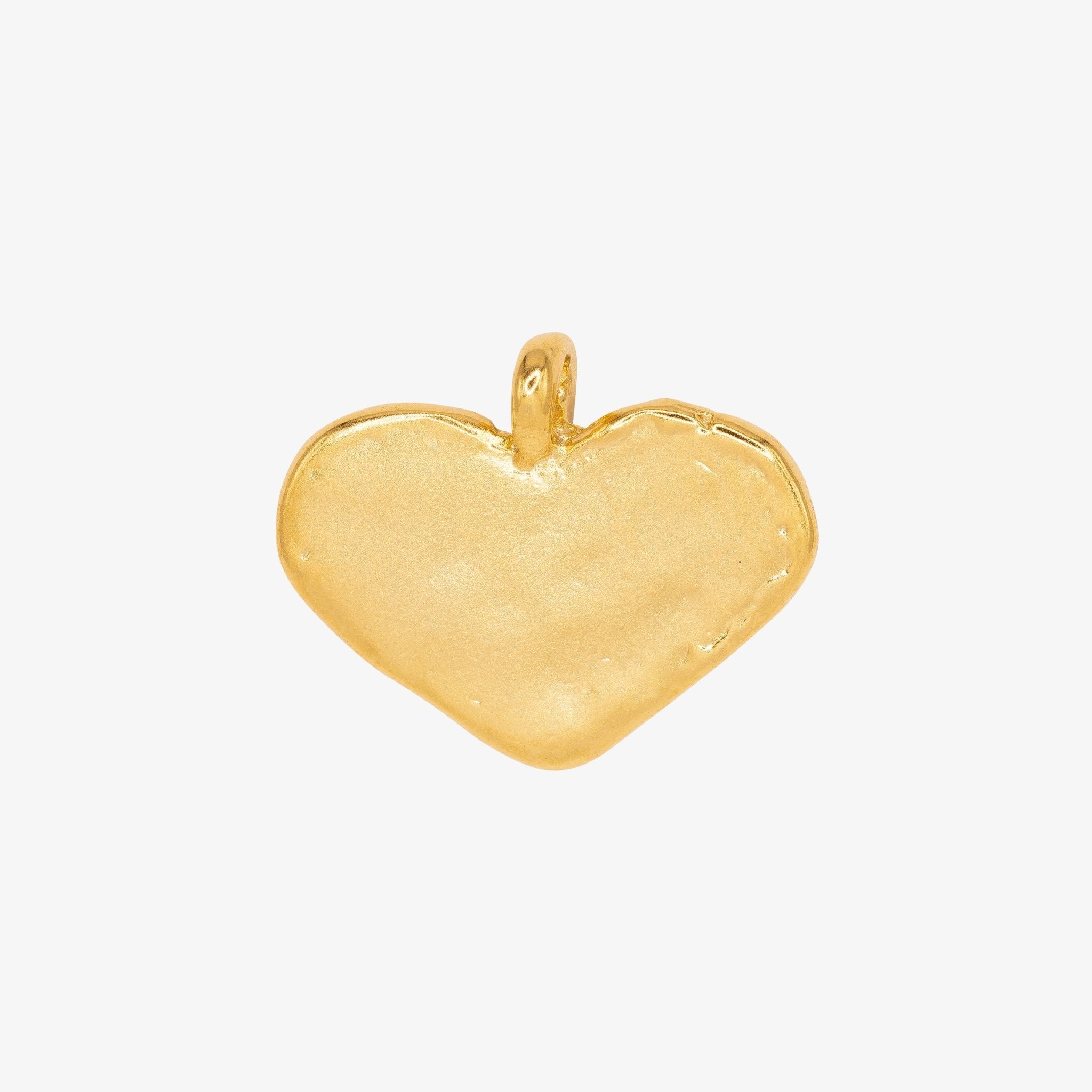 Heart Charm 14K Gold - HarperCrown