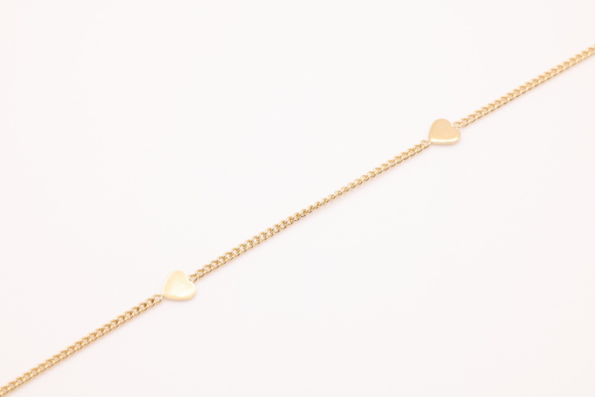 Heart Satellite Chain, 14K Gold Overlay Plated, Wholesale Jewelry Chain - HarperCrown