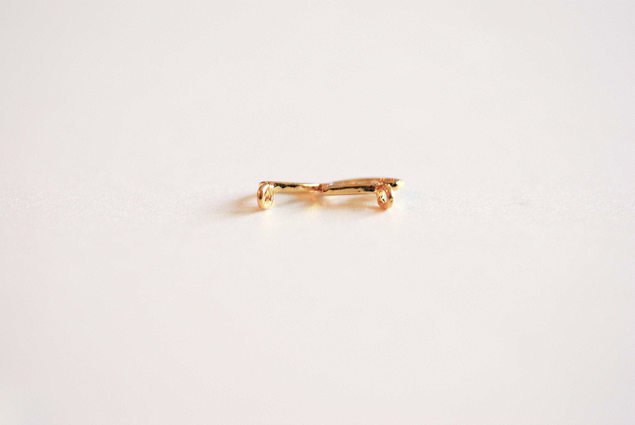 Infinity Dove Connector Charm- Vermeil Gold, Rose Gold or Sterling Silver, Christian Dove Charm, Eternity, Love knot, Infinity, Link, 429 - HarperCrown