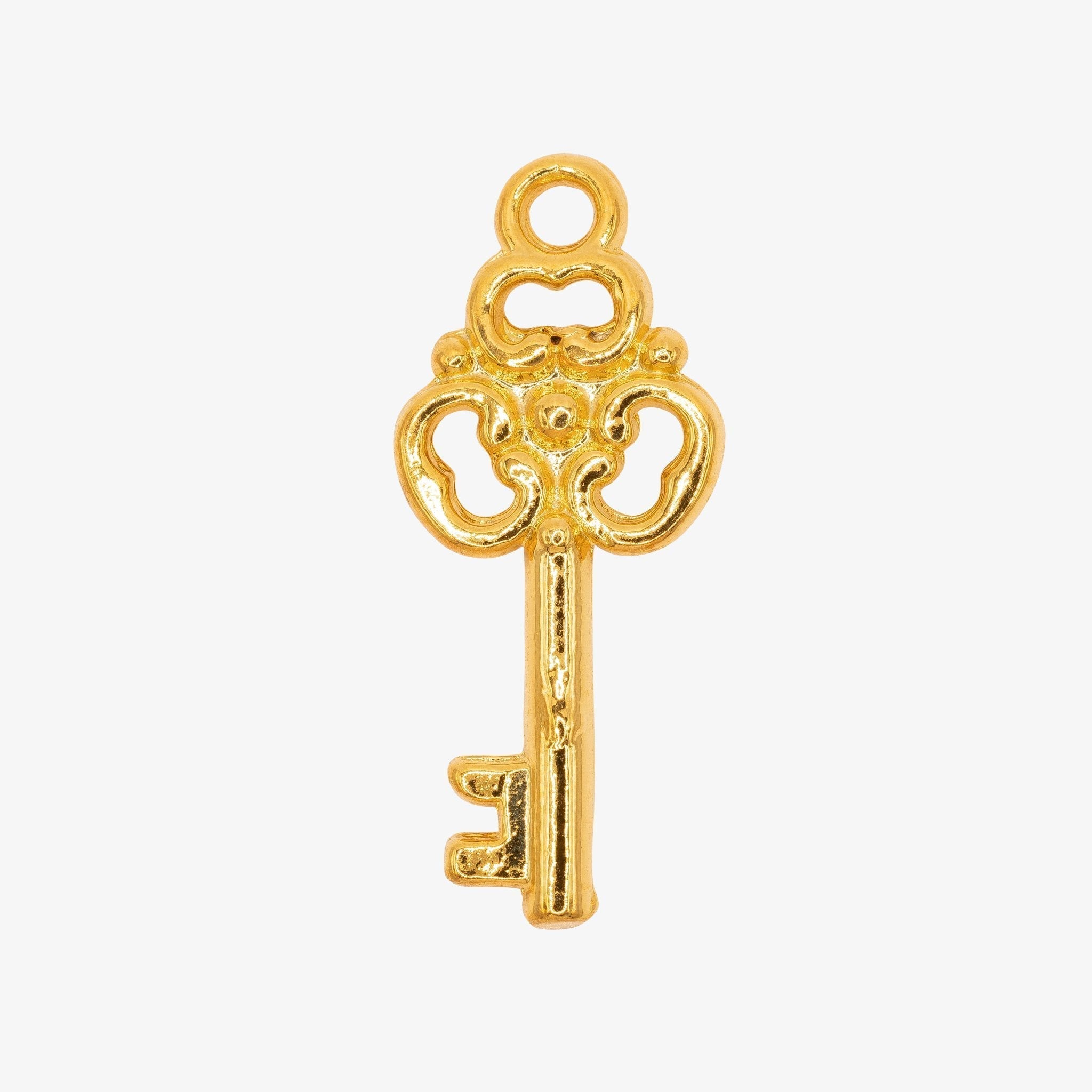 Key Charm 14K Gold - HarperCrown