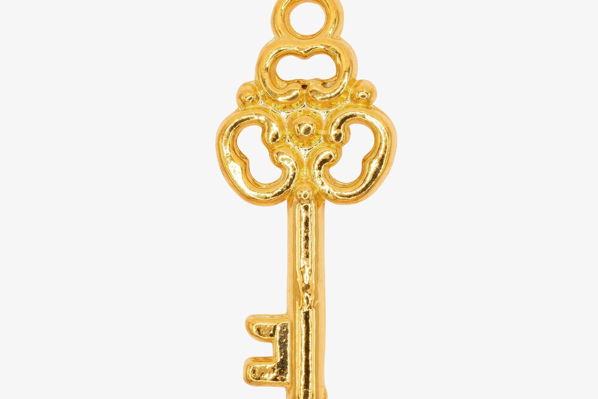 Key Charm Wholesale 14K Gold, Solid 14K Gold, G60 - HarperCrown