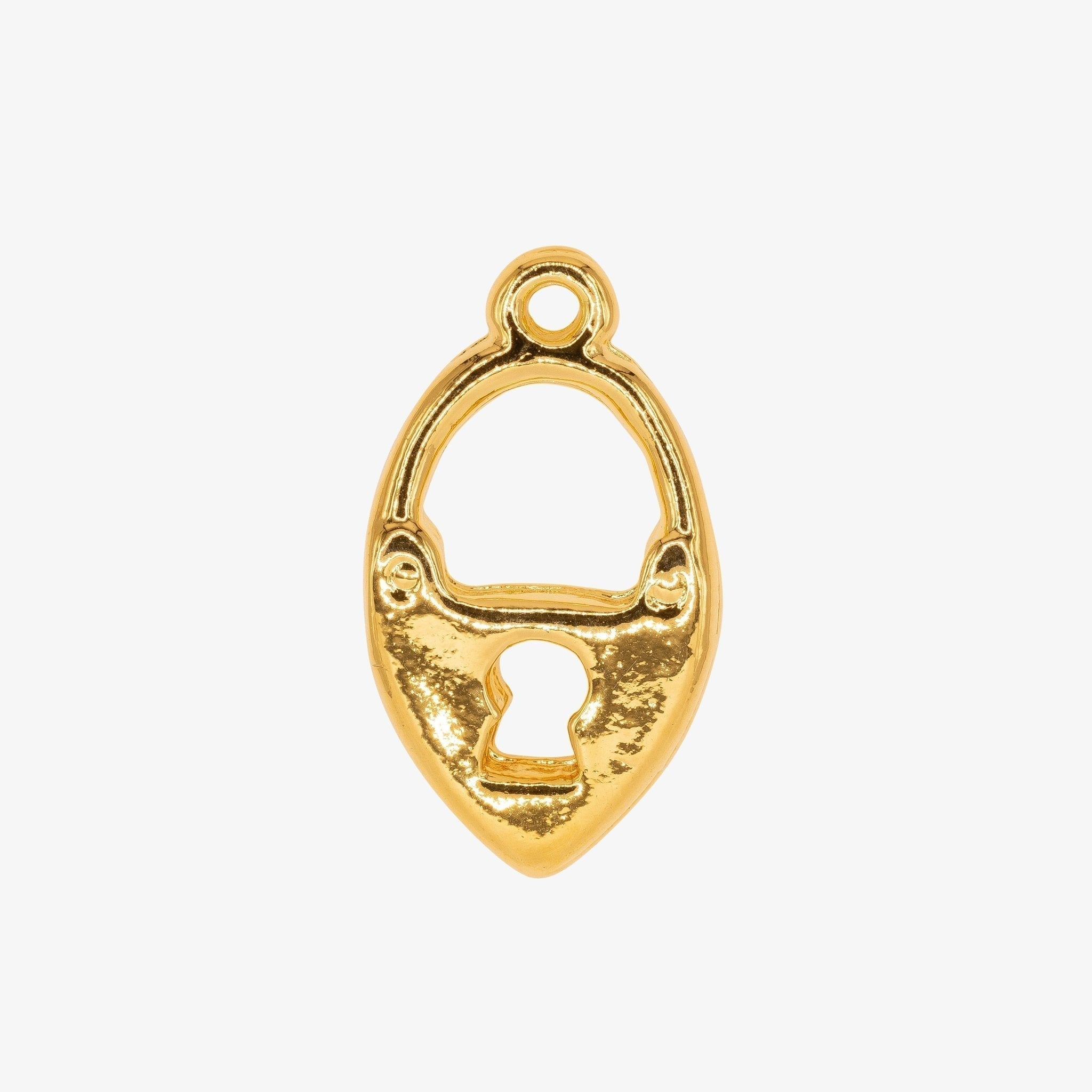 Lock Charm 14K Gold - HarperCrown