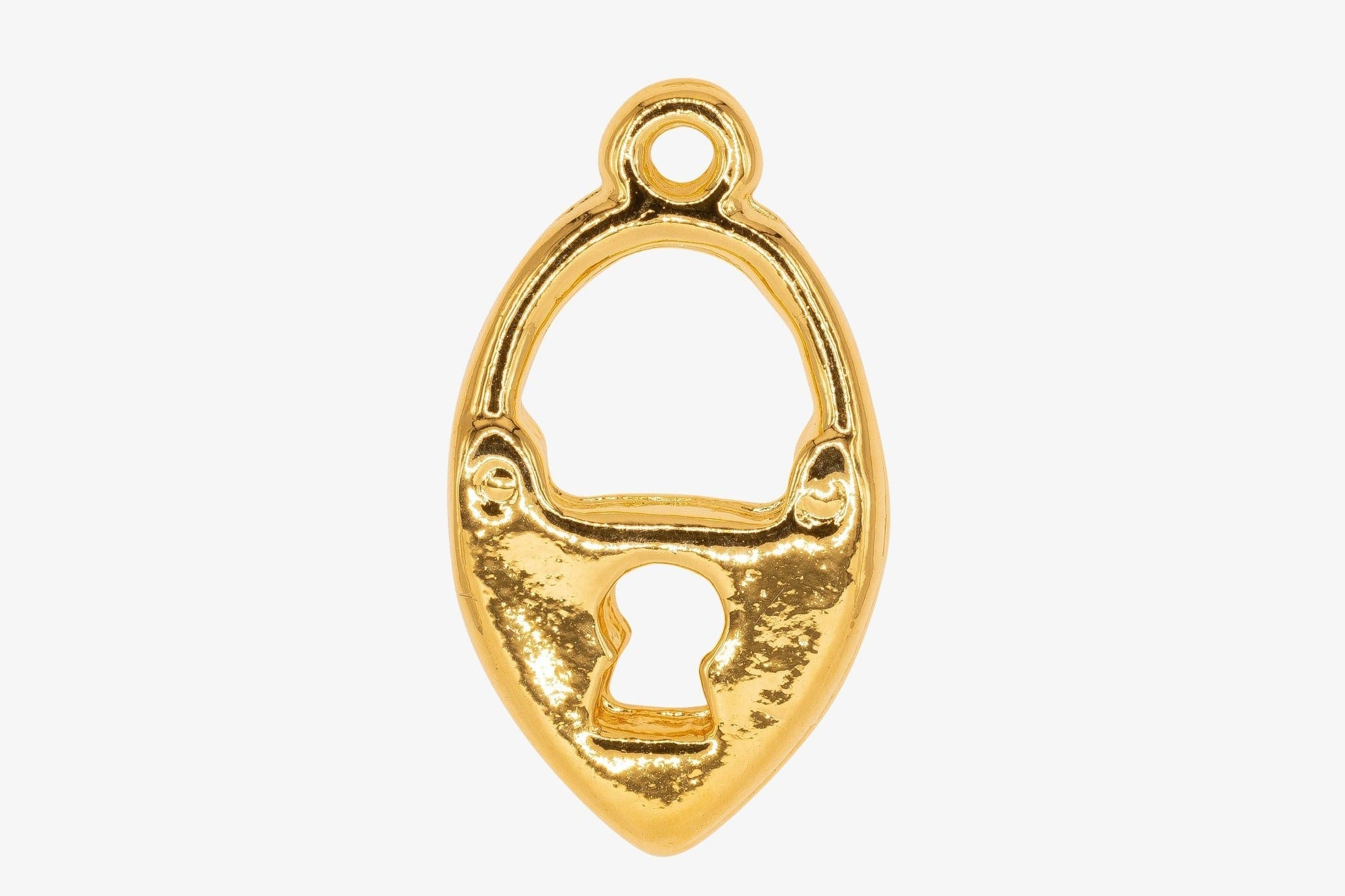 Lock Charm Wholesale 14K Gold, Solid 14K Gold - HarperCrown