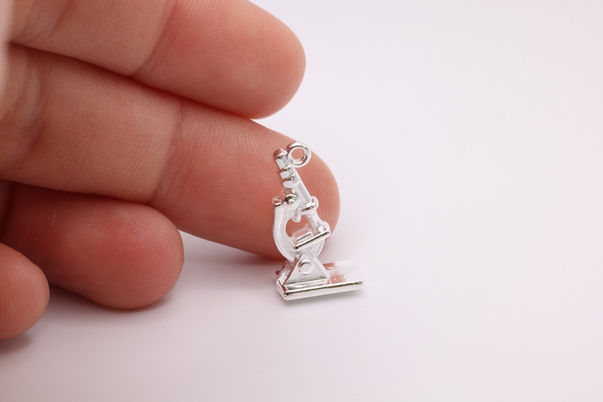 Microscope Charm, 925 Sterling Silver, 617 - HarperCrown