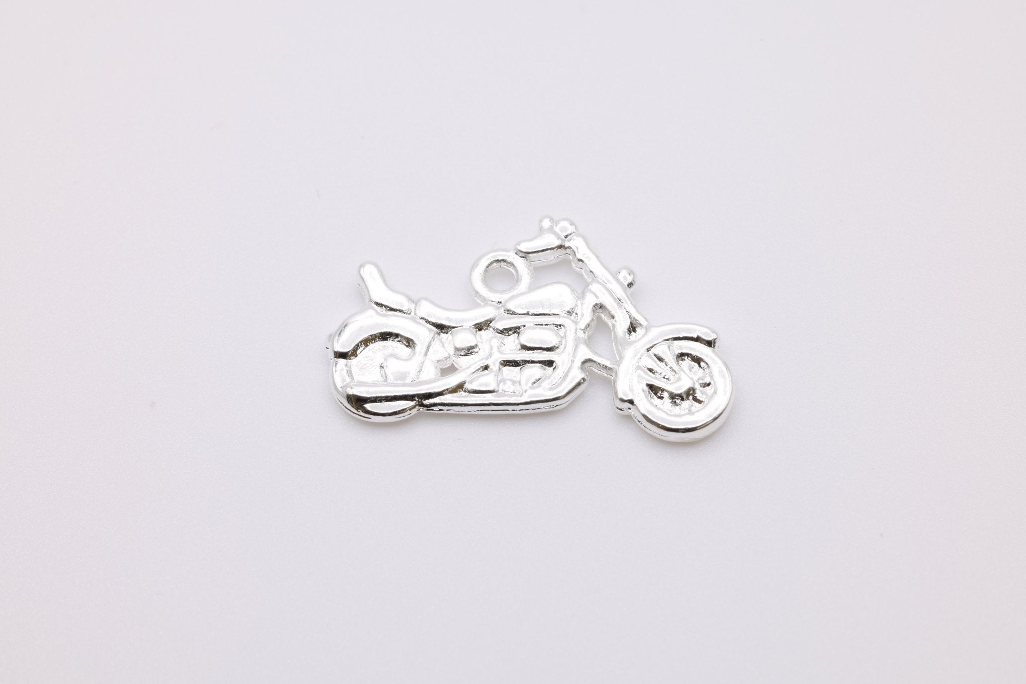 Motorcycle Charm, 925 Sterling Silver, 647 - HarperCrown