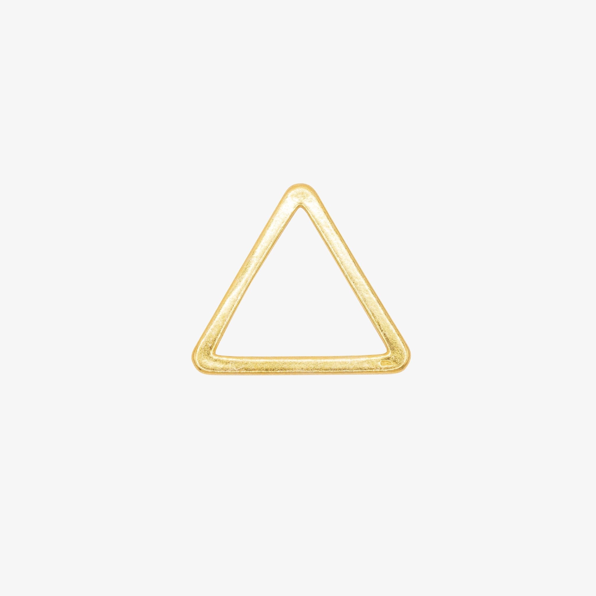 Open Triangle Charm 14K Gold, 270G - HarperCrown