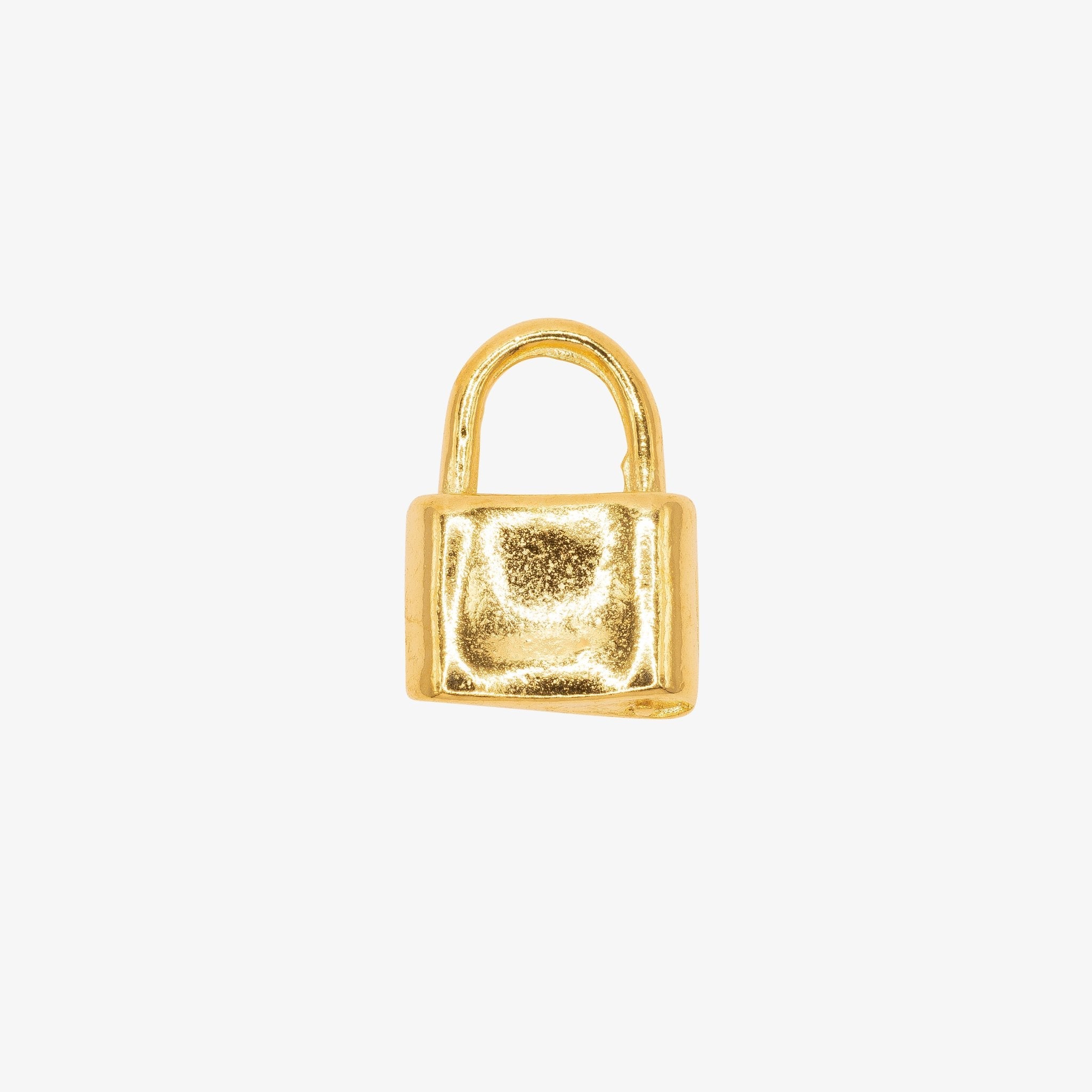 Padlock Charm 14K Gold, 324G - HarperCrown