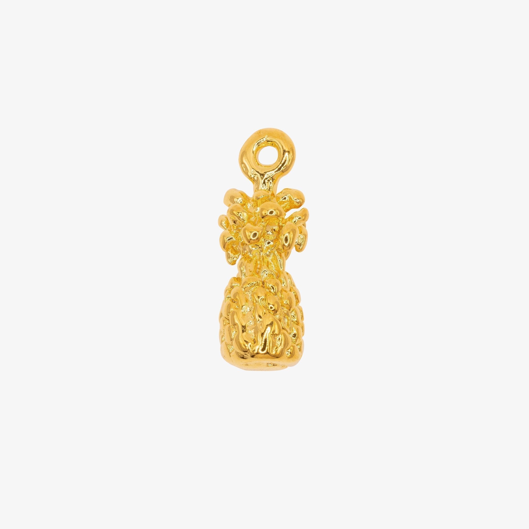 Pineapple 3D Charm 14K Gold - HarperCrown