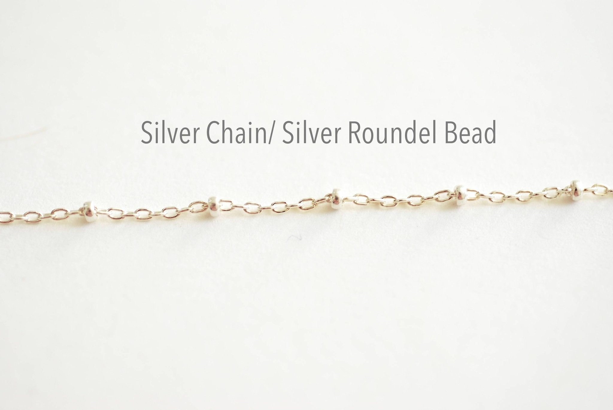 Satellite Chain By Foot- Sterling Silver, 14k Gold Filled, 14k Rose Gold Filled Bead chain, 1.8mm Ball Width, Cable Chain - Wholesale Chain - HarperCrown