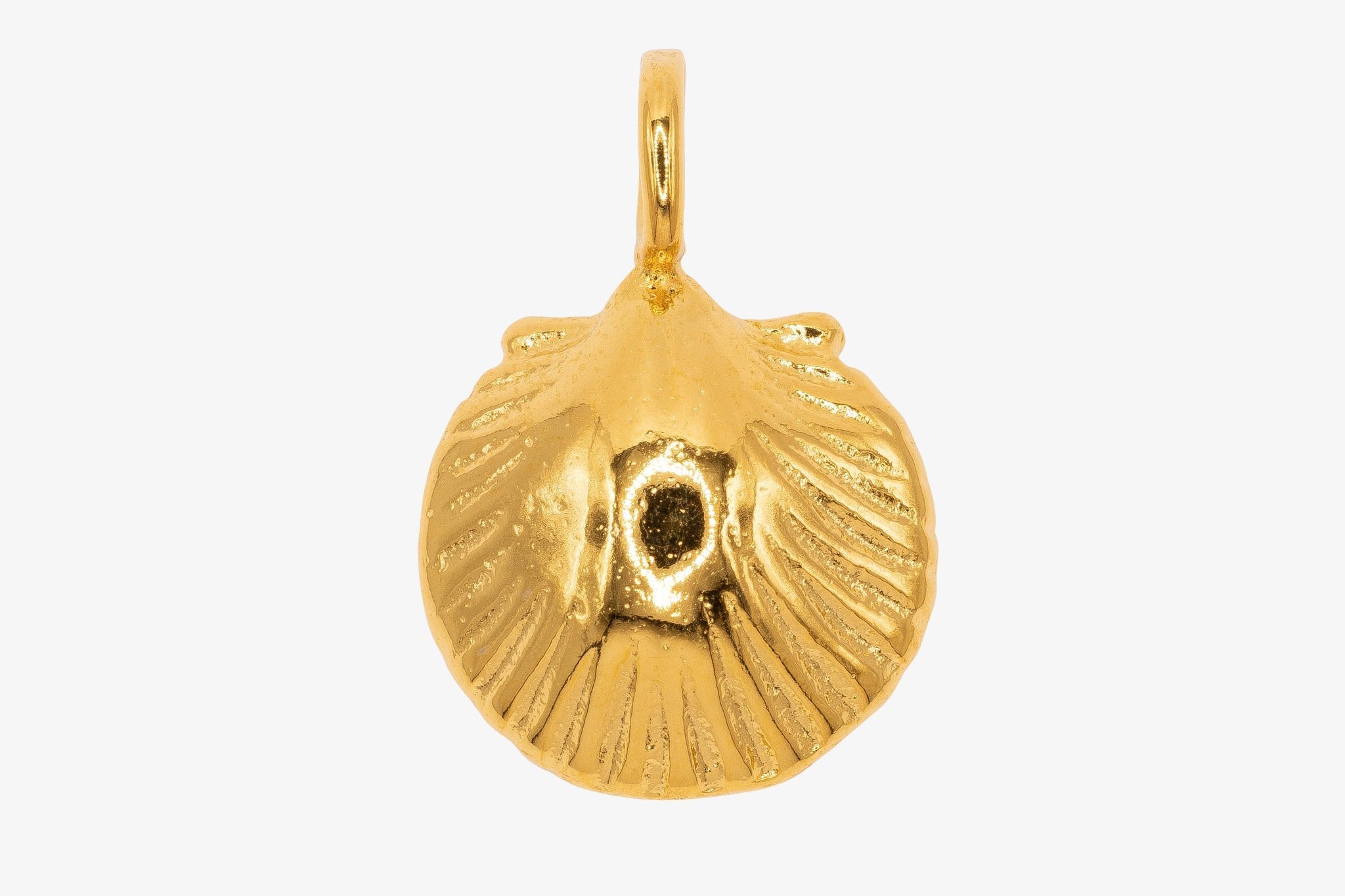 Sea Shell Charm Wholesale 14K Gold, Solid 14K Gold - HarperCrown
