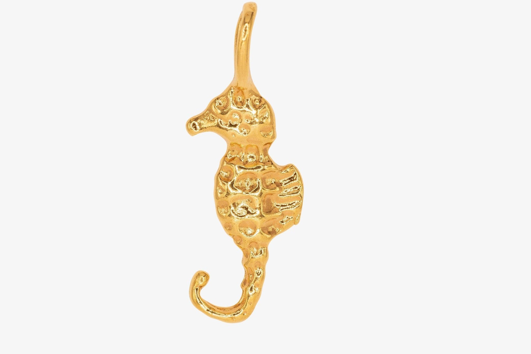 Seahorse Charm Wholesale 14K Gold, Solid 14K Gold, G141 - HarperCrown