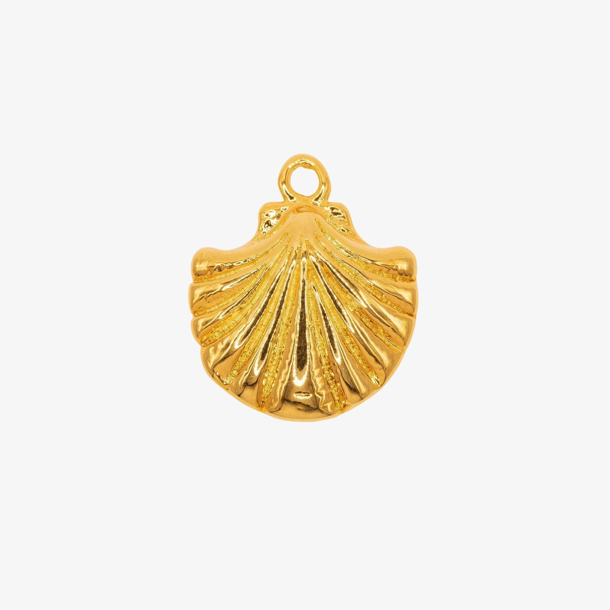 Shell Charm 14K Gold - HarperCrown