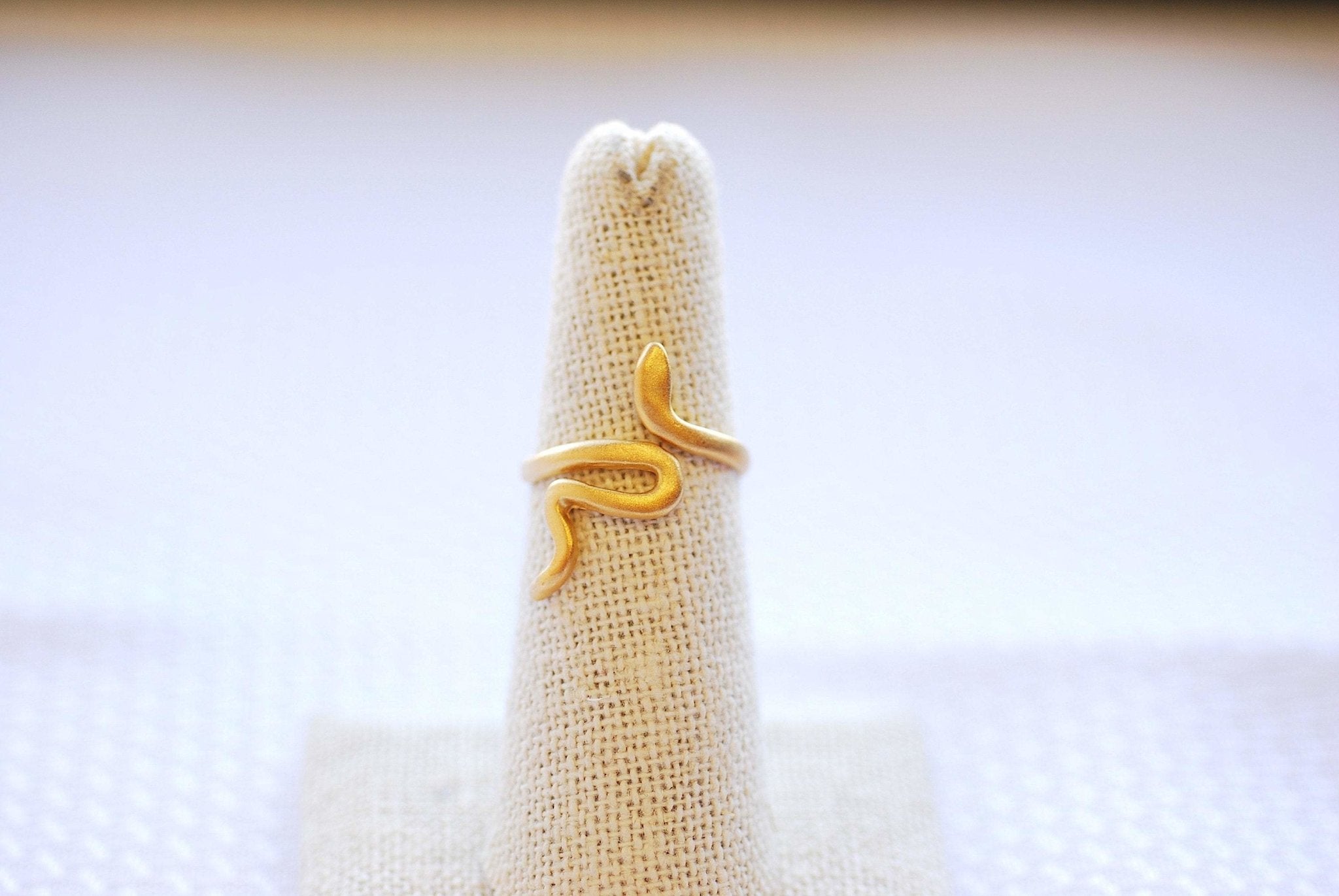 Snake Ring - Snake Wrap Ring, snake jewelry, snake reptile jewelry, Fashion snake ring, Sterling Silver Gold Snake Ring, Adjustable Ring - HarperCrown