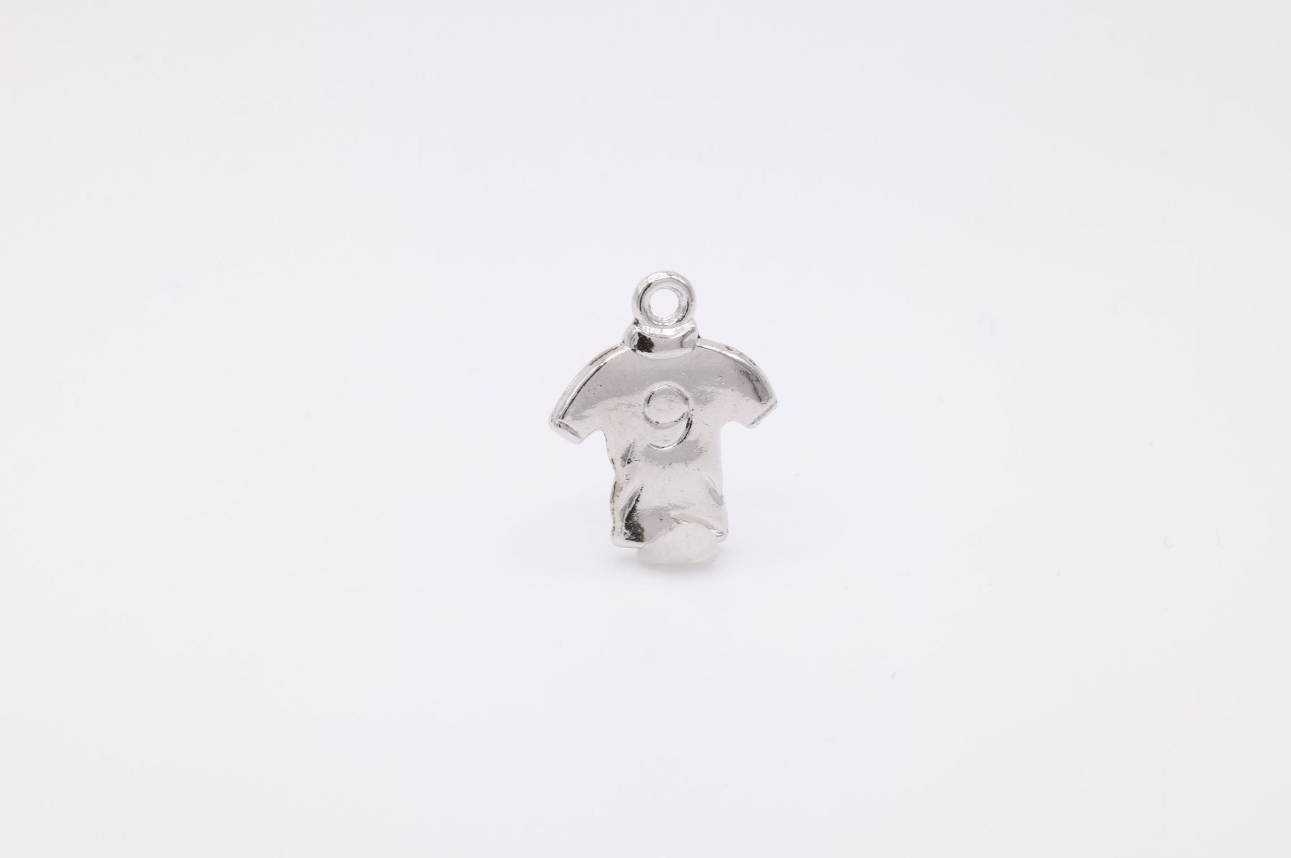 Soccer Shirt Wholesale Charm, 925 Sterling Silver, 604 - HarperCrown