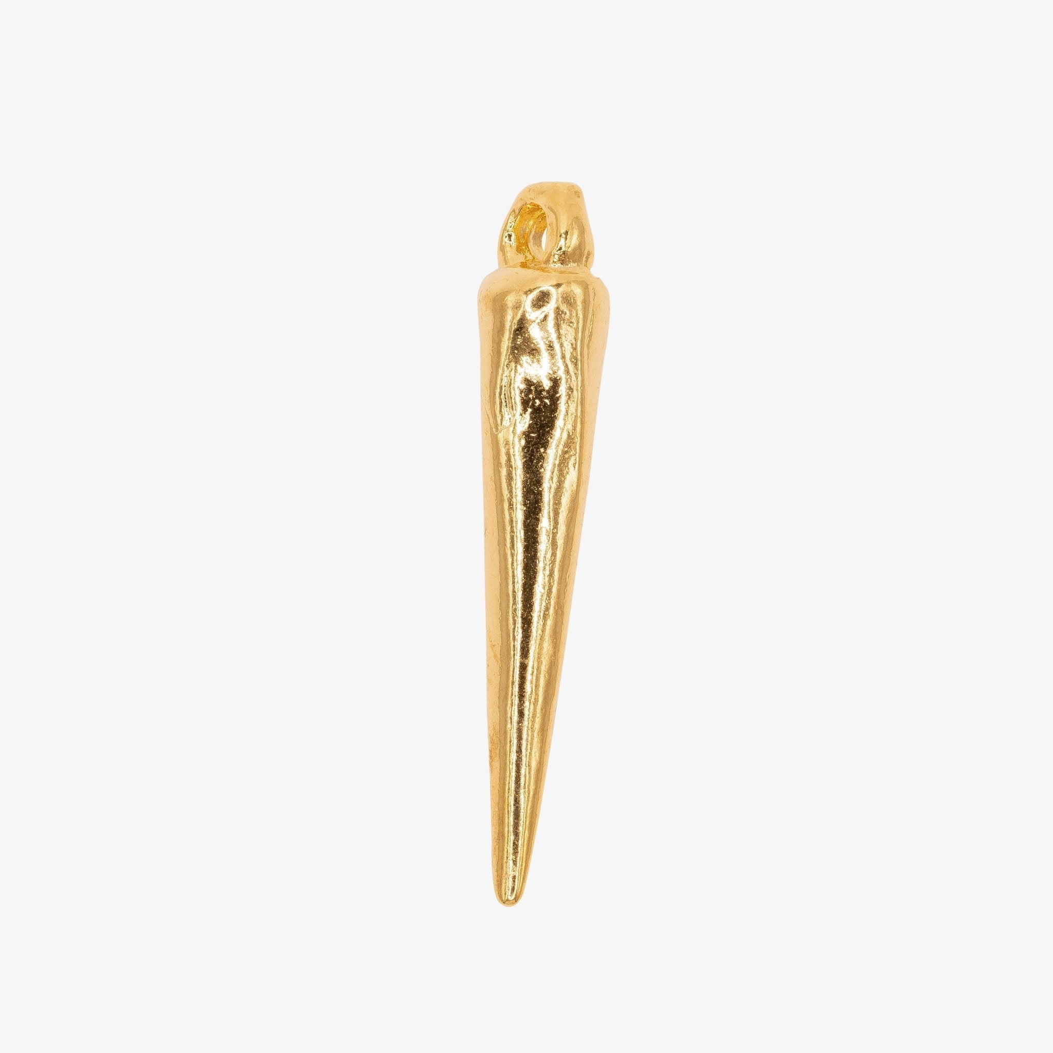 Spike Charm 14K Gold - HarperCrown