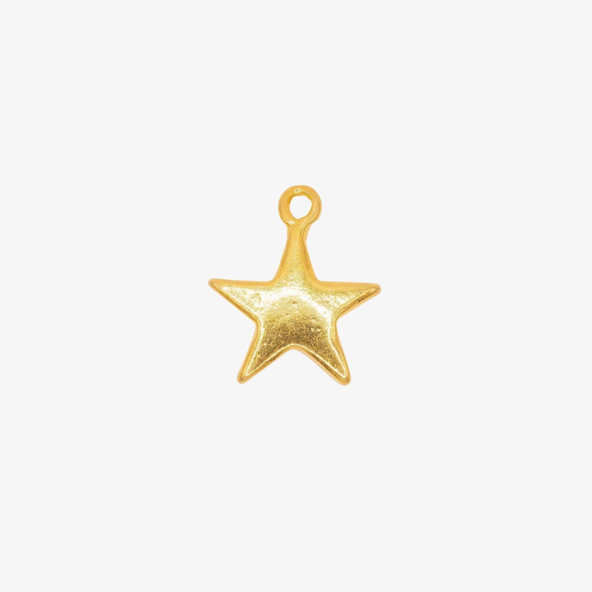 Star Charm 14K Gold - HarperCrown