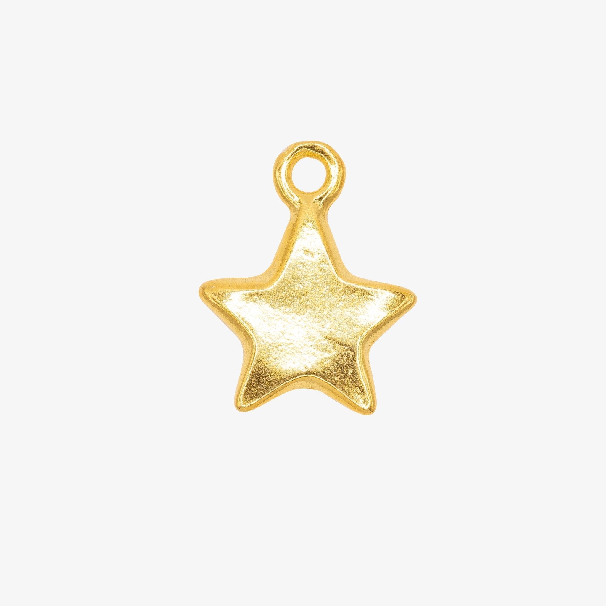 Star Charm 14K Gold - HarperCrown