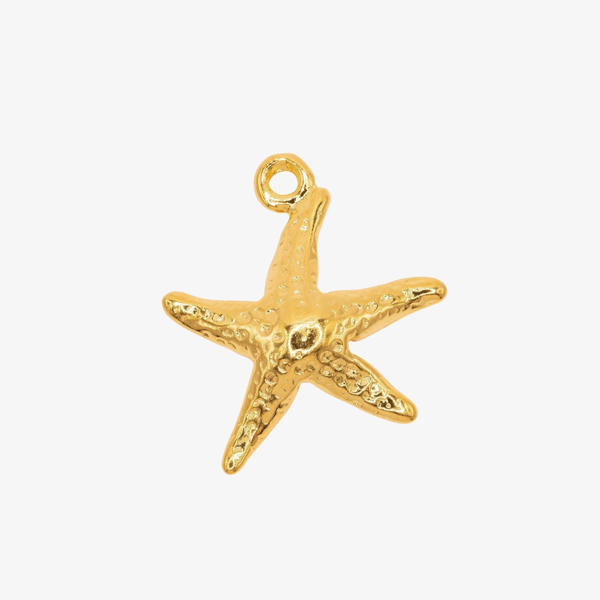 Starfish Charm 14K Gold - HarperCrown