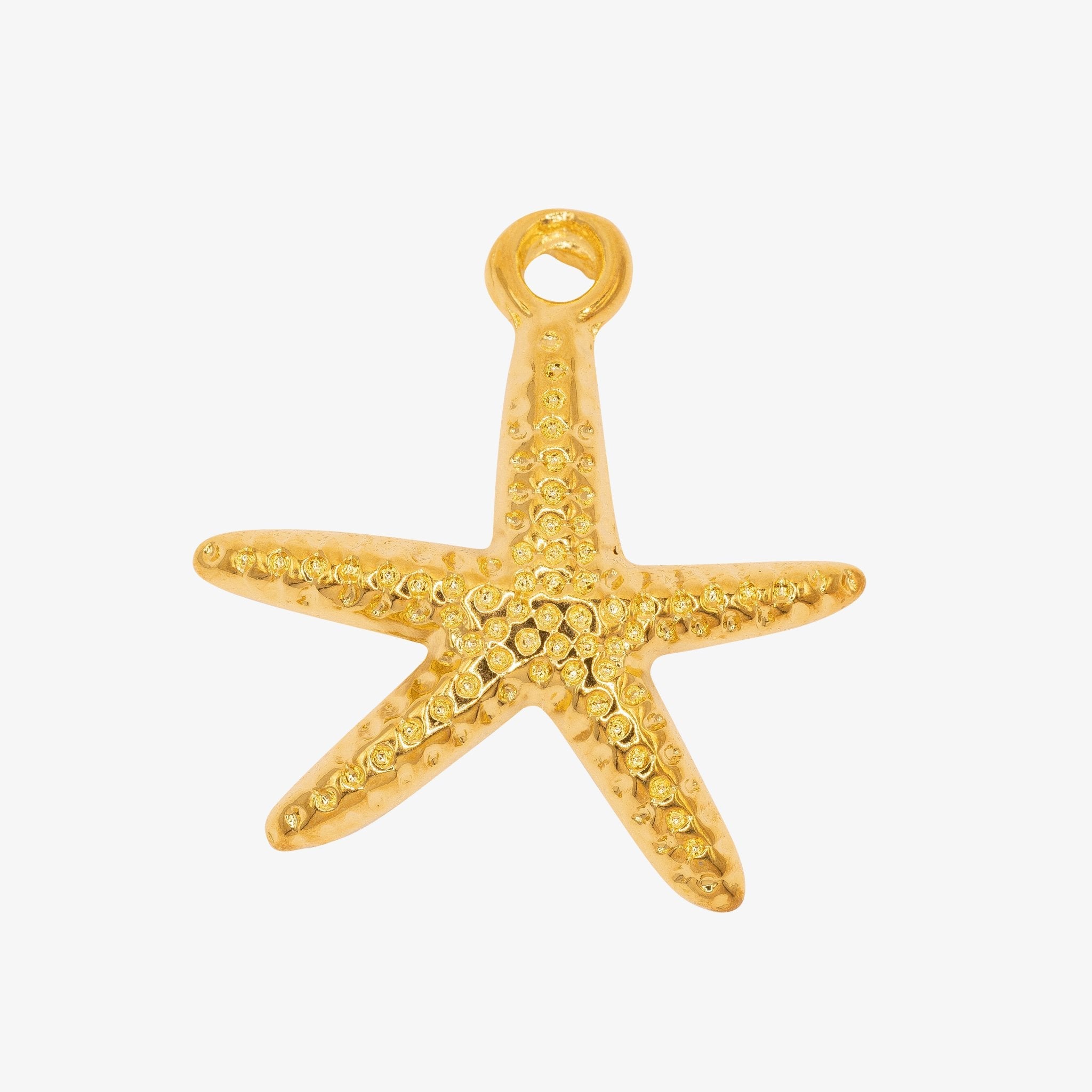 Starfish Charm 14K Gold - HarperCrown