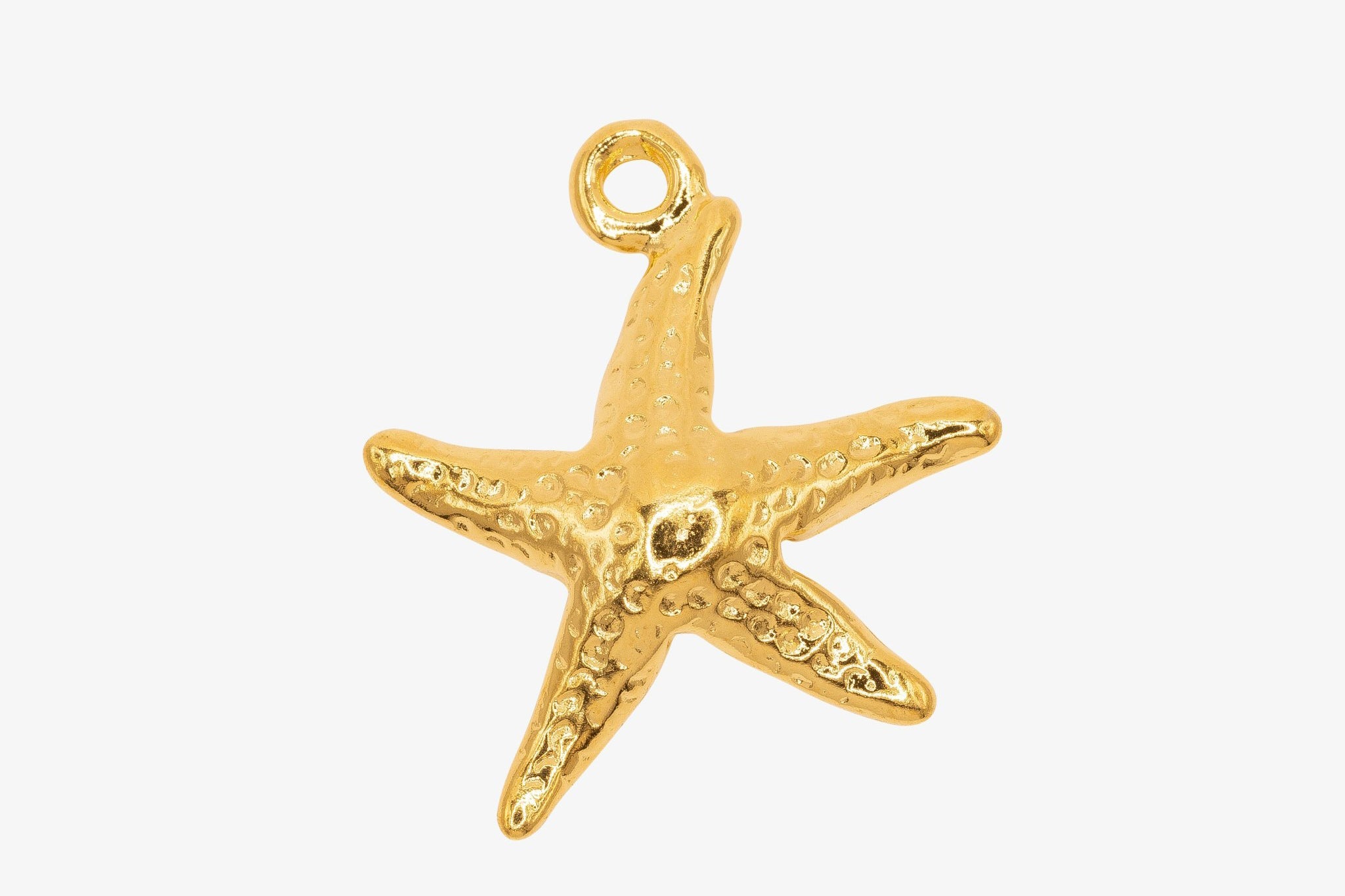 Starfish Charm Wholesale 14K Gold, Solid 14K Gold, G136 - HarperCrown