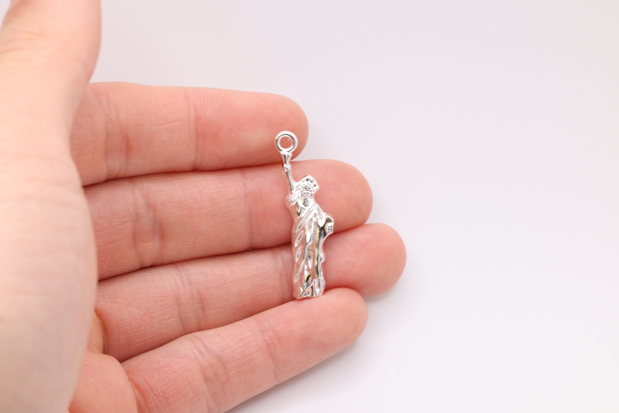 Statue of Liberty Charm, 925 Sterling Silver, 610 - HarperCrown