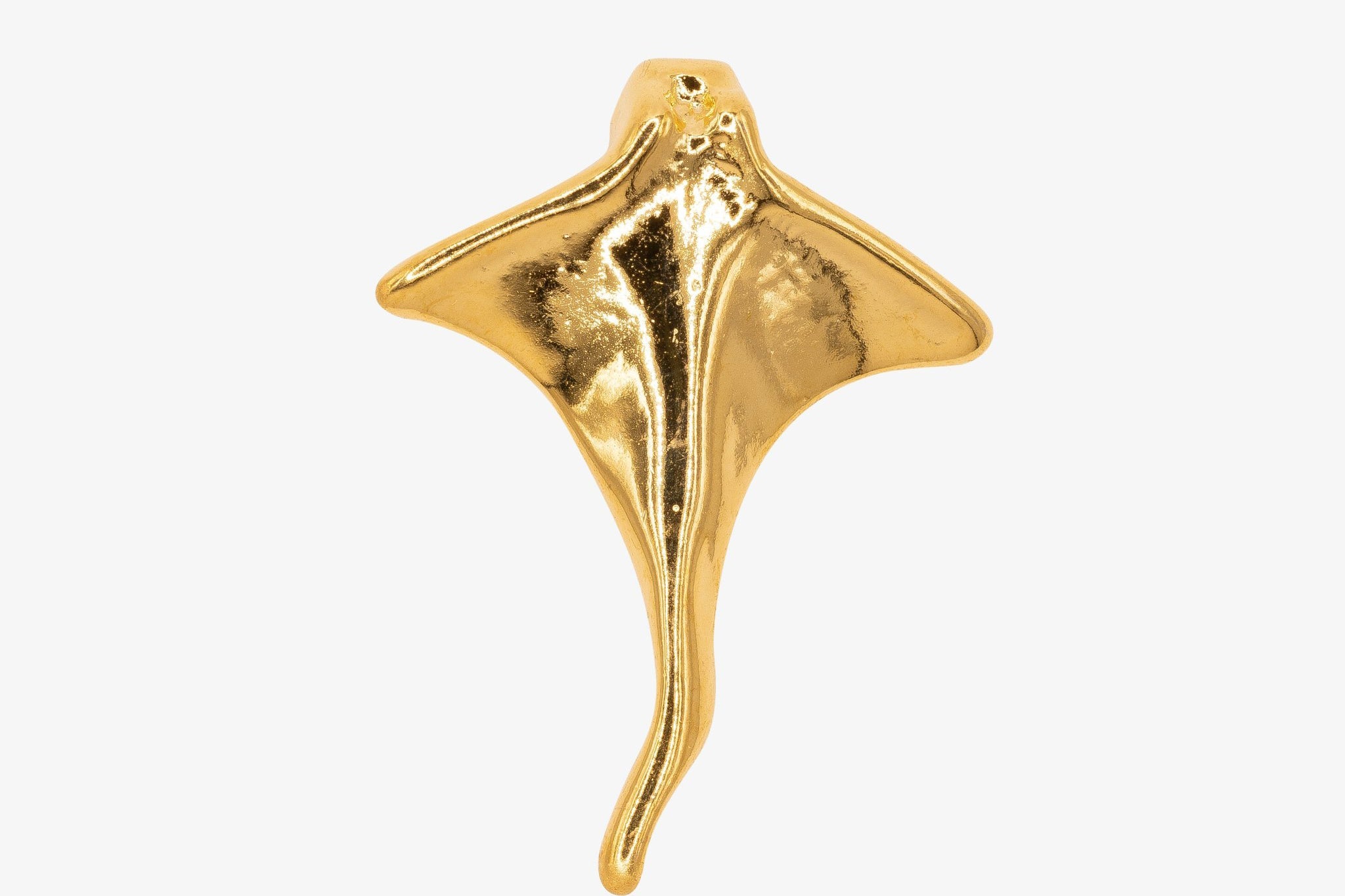 Stingray Charm Wholesale 14K Gold, Solid 14K Gold, G102 - HarperCrown