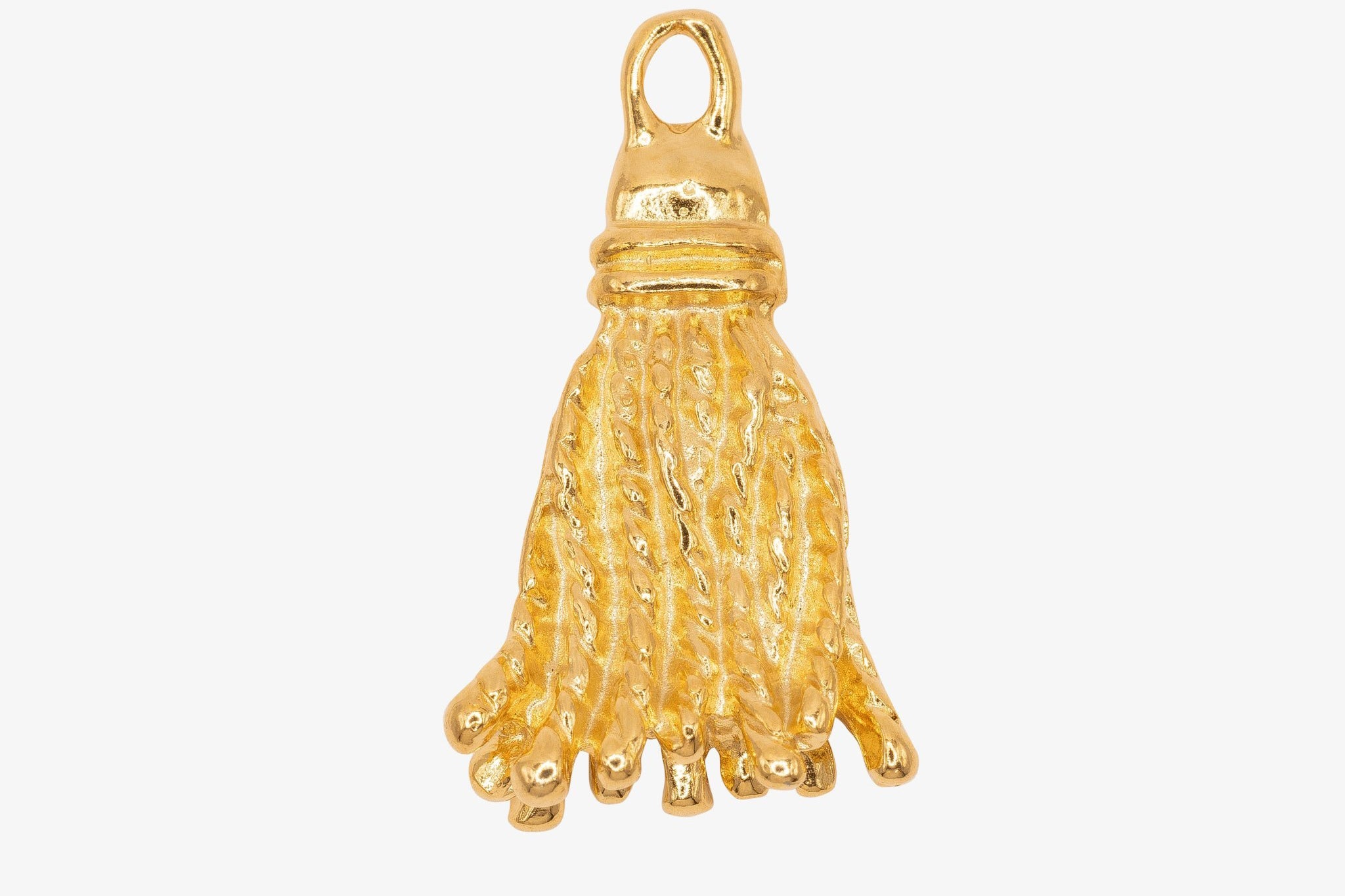 Tassel Charm Wholesale 14K Gold, Solid 14K Gold, G245 - HarperCrown