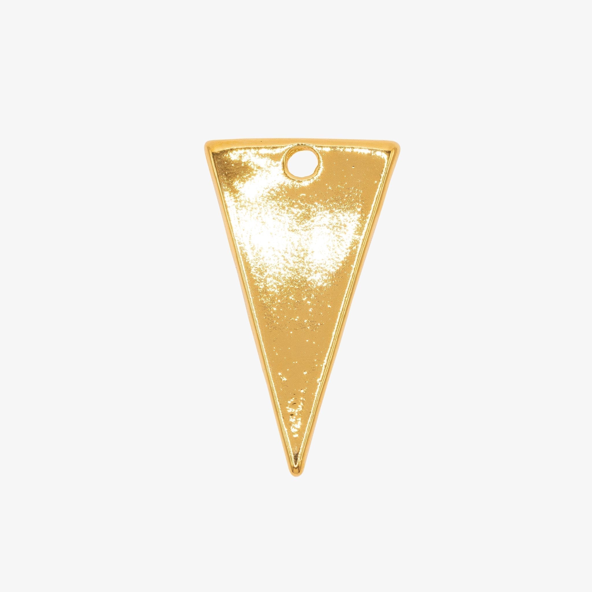 Triangle Charm 14K Gold - HarperCrown