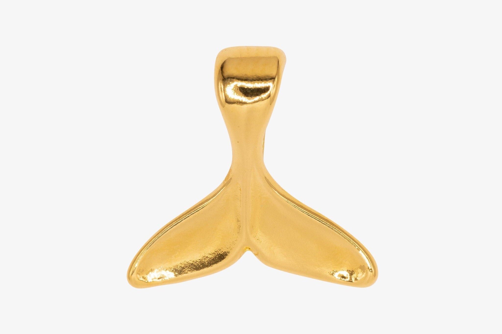 Whale Tail Charm Wholesale 14K Gold, Solid 14K Gold, G211 - HarperCrown