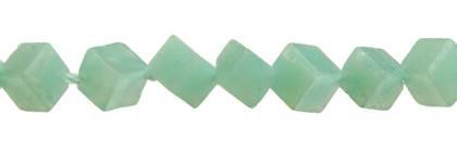 Wholesale Amazonite Bead Square Dice Shape Gemstones 4mm - HarperCrown